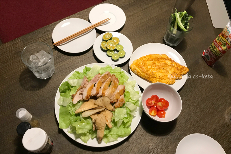 沖縄長期滞在6日目の晩ご飯
