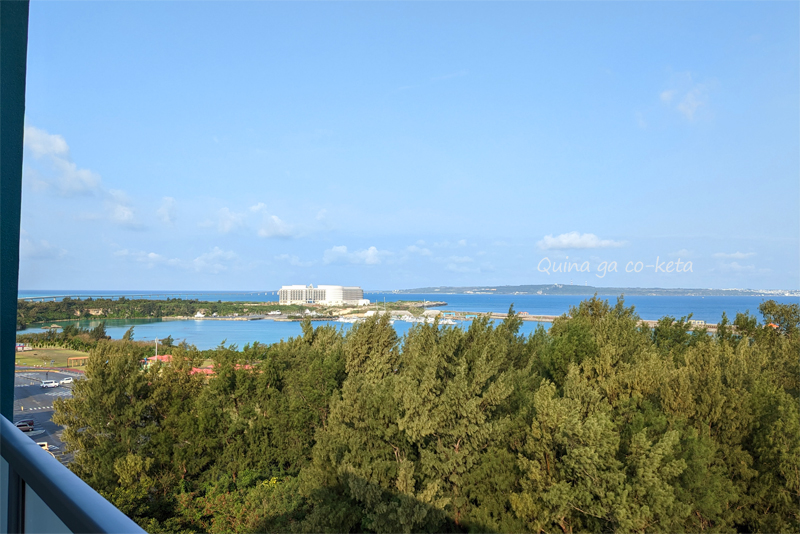 Mr.Kinjo宮古島パイナガマリゾートベランダからの眺望（その3）