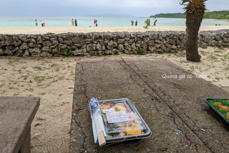 竹富島の海辺で弁当は食べるな（失敗談）