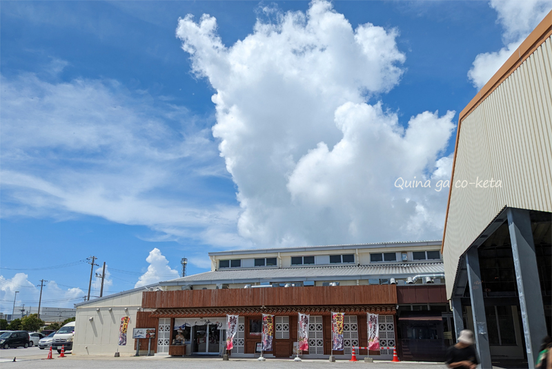 8月下旬の沖縄で見た雲