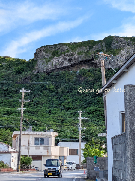 ナンタ浜付近から見たティンダバナ ナンタ浜付近から見たティンダバナ
