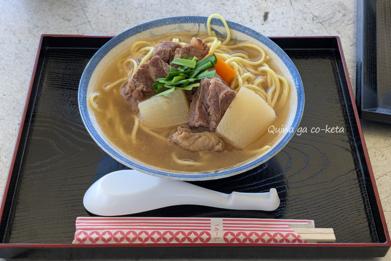 みなと売店の牛そば みなと売店の牛そば