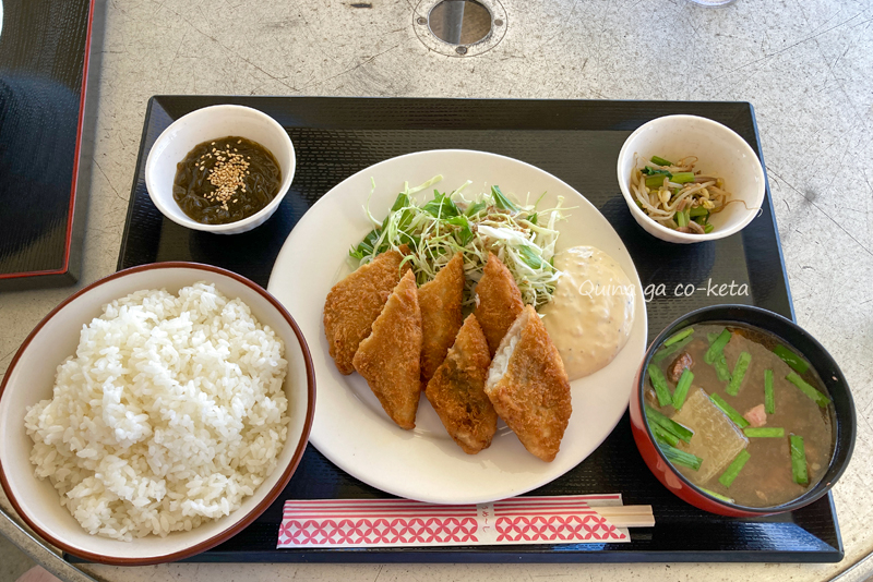 みなと売店のさかなフライ定食 みなと売店のさかなフライ定食