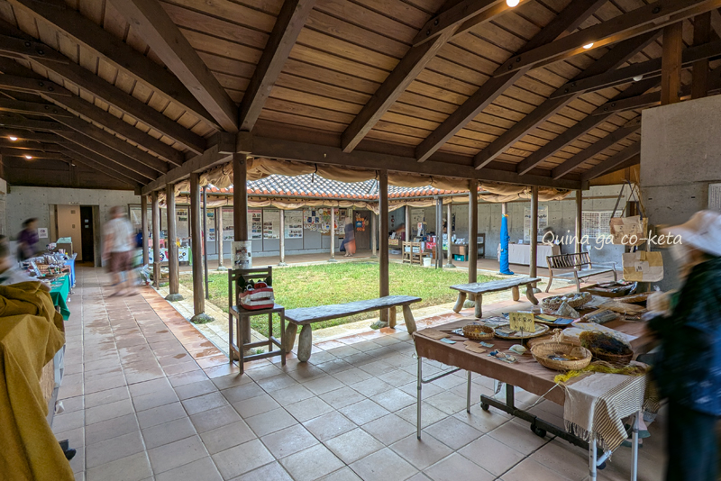 「しらほサンゴ村」の日曜市 「しらほサンゴ村」の日曜市